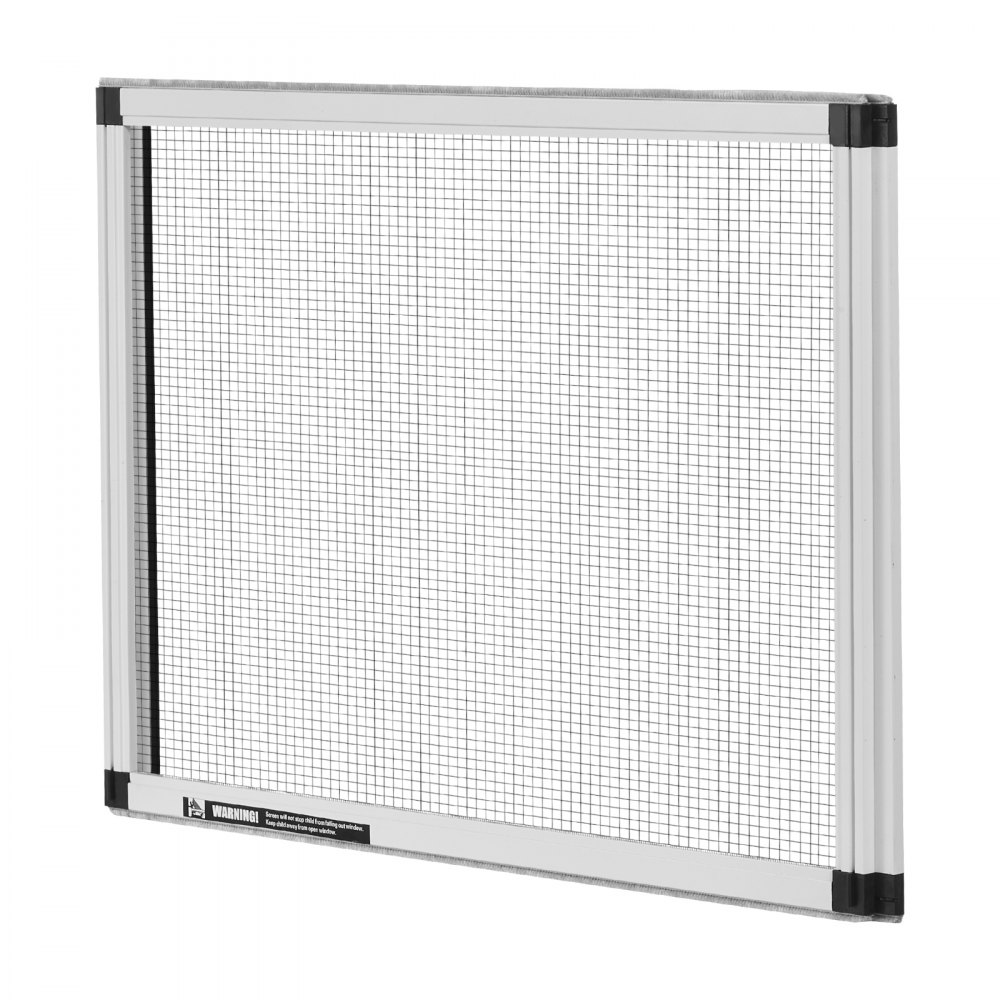 Mosquitera ajustable VEVOR, 38 cm de alto x 53 cm - 101 cm de ancho, 2 paquetes. Mosquiteras extensibles con marco de aluminio y malla resistente. Instalación horizontal o vertical ajustable. Ideal para casa o jardín.