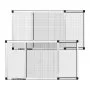 VEVOR Adjustable Window Screen Expandable Windows Screens 2 Packs Aluminum Frame