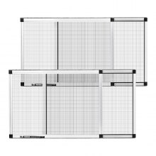 VEVOR Adjustable Window Screen Expandable Windows Screens 2 Packs Aluminum Frame
