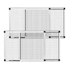 VEVOR Adjustable Window Screen Expandable Windows Screens 2 Packs Aluminum Frame