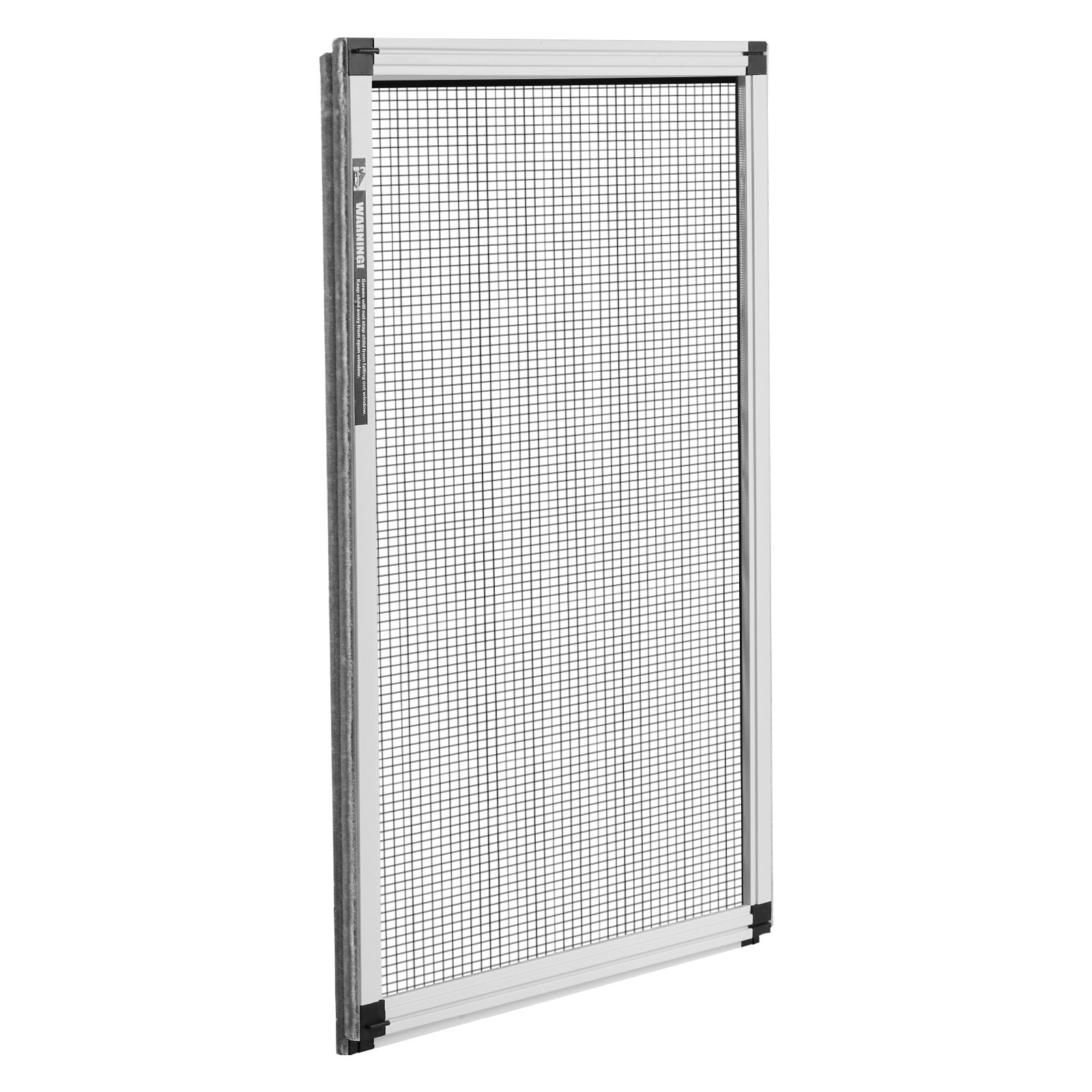 Mosquitera ajustable VEVOR, 38 cm de alto x 53 cm - 101 cm de ancho, 2 paquetes. Mosquiteras extensibles con marco de aluminio y malla resistente. Instalación horizontal o vertical ajustable. Ideal para casa o jardín.
