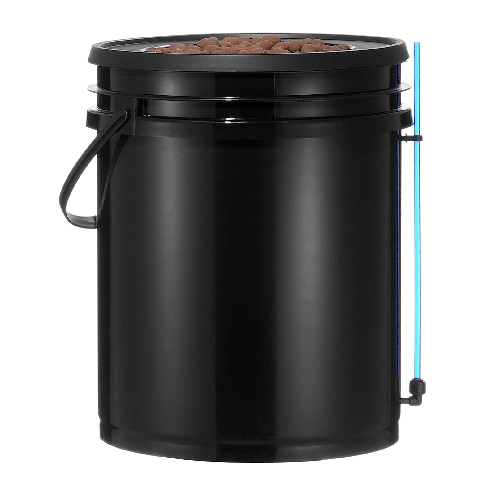 VEVOR DWC Hydroponics Grow System, Hydroponic Growing System with Top Drip Kit, Deep Water Culture 5-Gallon 4 Buckets, with Air Pump, Air Stones and Water Level Device for Leafy Vegetables