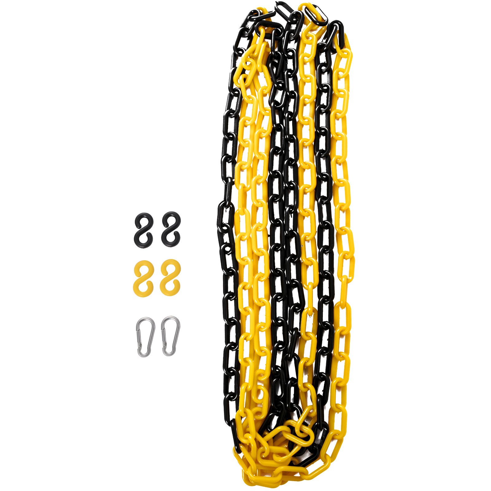 VEVOR Expandable 2.5 m Wide Safety Barrier Portable Expanding Security Barricade