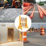 Vevor Expanding Safety Barrier Traffic Crowd Control Pedestrian Road Works 3 Pcs