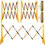 VEVOR Expandable Mobile Barricade Trellis Fence 3pcs 2.5m W/ 2 Chain