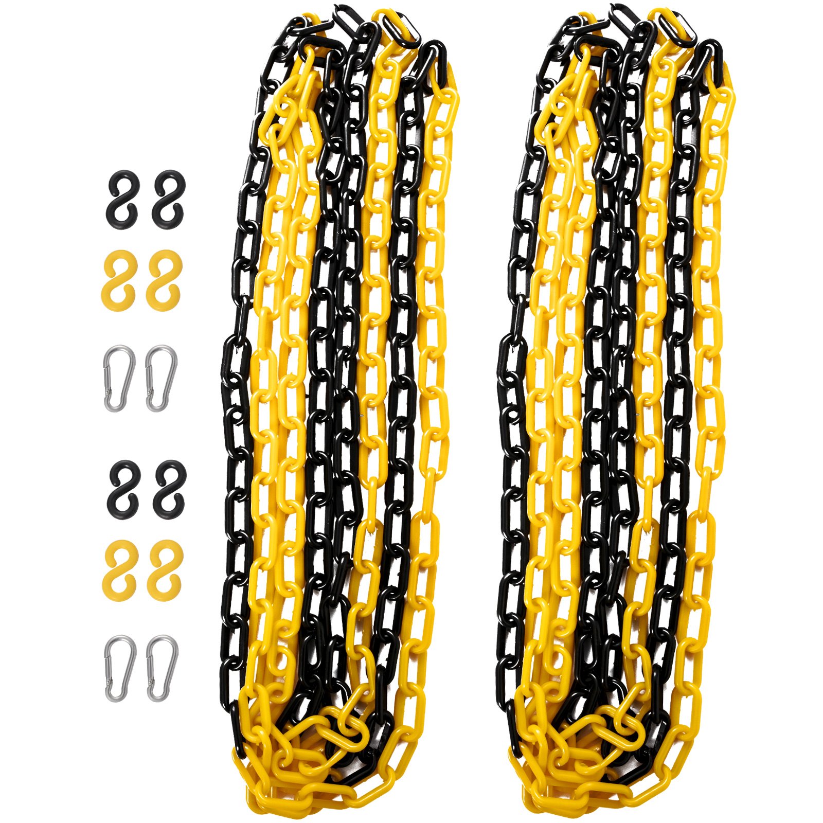 Vevor Expanding Safety Barrier Traffic Crowd Control Pedestrian Road Works 3 Pcs