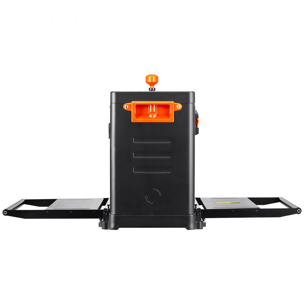 VEVOR Thickness Planer, Two Speed, 33 cm Width Worktable Benchtop Planer, Three-Blade, 15-Amp 2000W Powerful Motor, 30.5 cm Extended Infeeding Table, Low Noise for both hard & soft wood material removal
