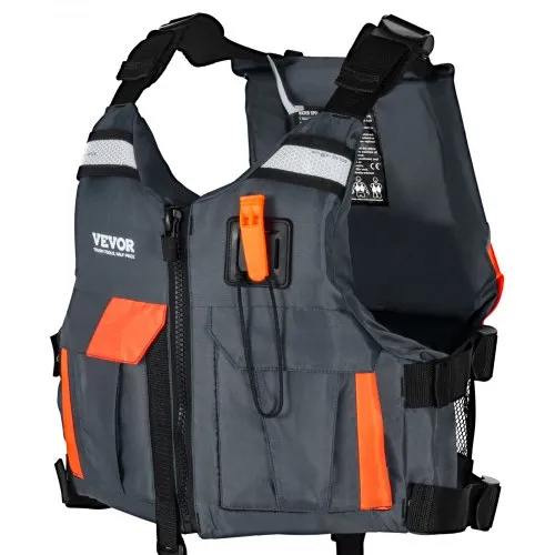 VEVOR Life Vest for Watersports (PFD), Life Jacket with Waterproof