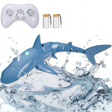 VEVOR Diaľkové ovládanie Shark Toy 2,4 GHz vysokorýchlostný RC čln pre deti ako darček pre dospelých