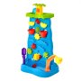 VEVOR Sand and Water Table for Toddlers, Double-Sided Kids Activity Waterfall Playset with 37PCS Accessories, Kids Activity Sensory Table, Outdoor Summer Sand Water Play Table for 3+ Years Boys Girls