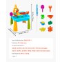 VEVOR Sand Water Table for Toddlers Kids Sensory Table with 11PCS Accessories