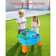 VEVOR Water Table for Toddlers Kids Activity Sensory Table with 9PCS Accessories