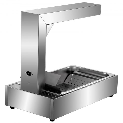 Vevor Commercial Infrared French Fry Food Warmer Fryer Dump Station Heat Lamp
