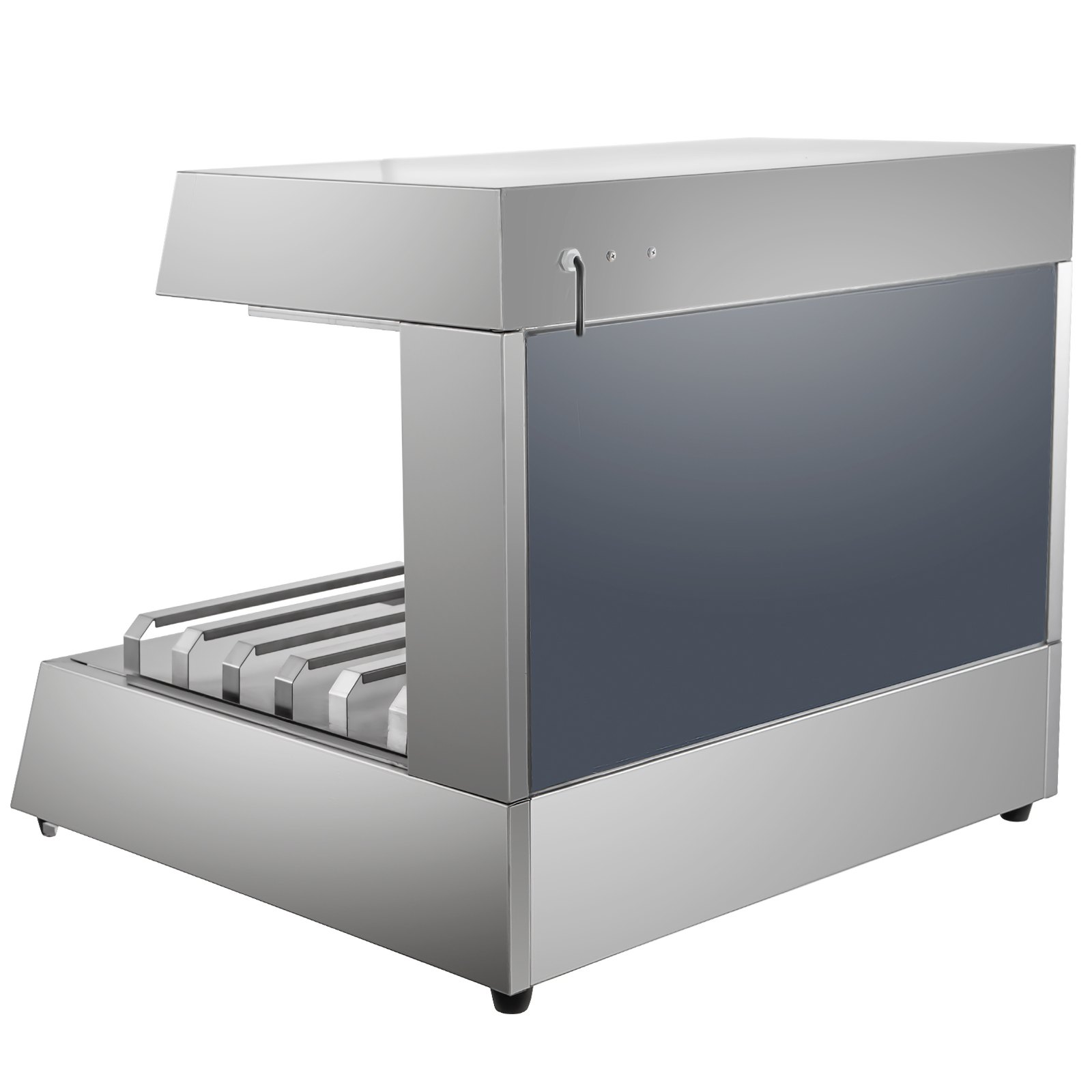 VEVOR French Fries Warmer Chips Fried Dish with Drainboard Shelf Countertop 750W