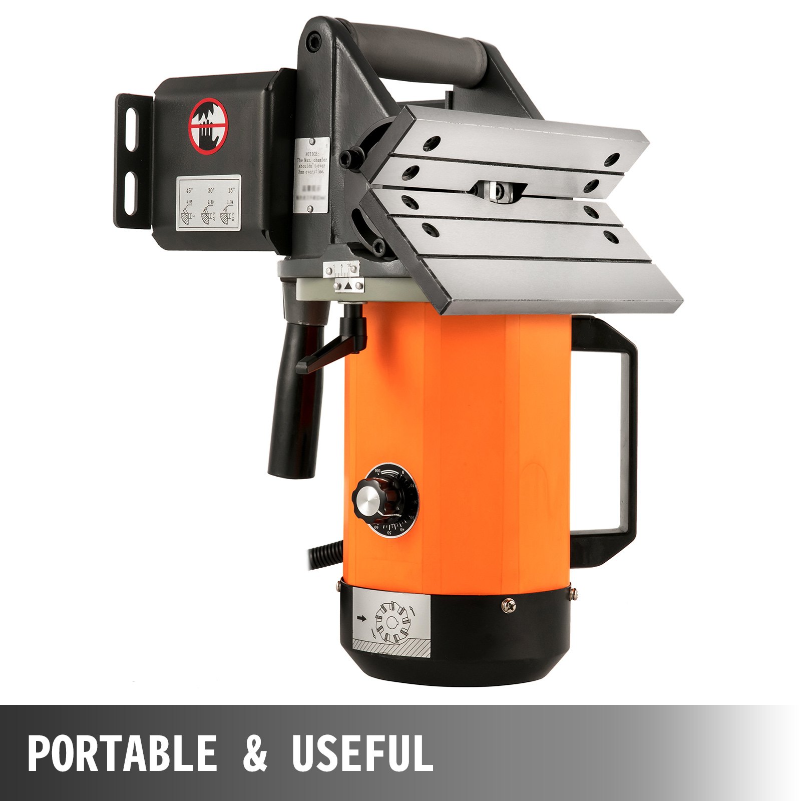 Portable Electric Chamfering Machine, Beveling Machine Edge Milling Machine 750W