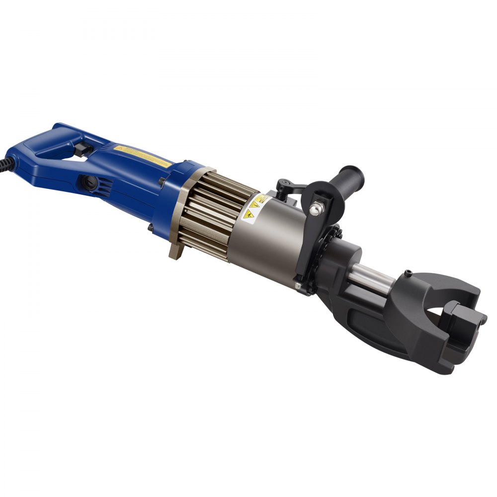 VEVOR Electric Hydraulic Rebar Bender, 1500W Portable Rebar Bending Machine, Bending up to 7/8 Inch #7 (12-22mm) Rebar within 4 Seconds, High Power Steel Rebar Bender w/ Tool Case Oil Can,Black Blue NRB-22