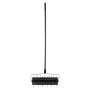 VEVOR Rolling Lawn Aerator, 21-inch Heavy-Duty Manual Rolling Aerator Lawn with Detachable Handle and 33 Iron Spikes, Rolling Lawn Aeration Tool for Garden Patio Yard Compacted Soils and Lawns, Black