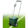 VEVOR Dry Line Marker, 2-Wheel, 50 or 100 mm Lines, Field Dry Line Chalker, Adjustable Line Marker with Rubber Adjustment Handle, 11.3kg Large Powder Capacity, for Baseball and Softball Infield, Green