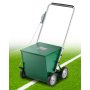 VEVOR Dry Line Marker, 4-Wheel, 50 or 100 mm Lines, Field Dry Line Chalker, Adjustable Line Marker with Rubber Adjustment Handle, 29.5kg Large Powder Capacity, for Baseball and Softball Infield, Green