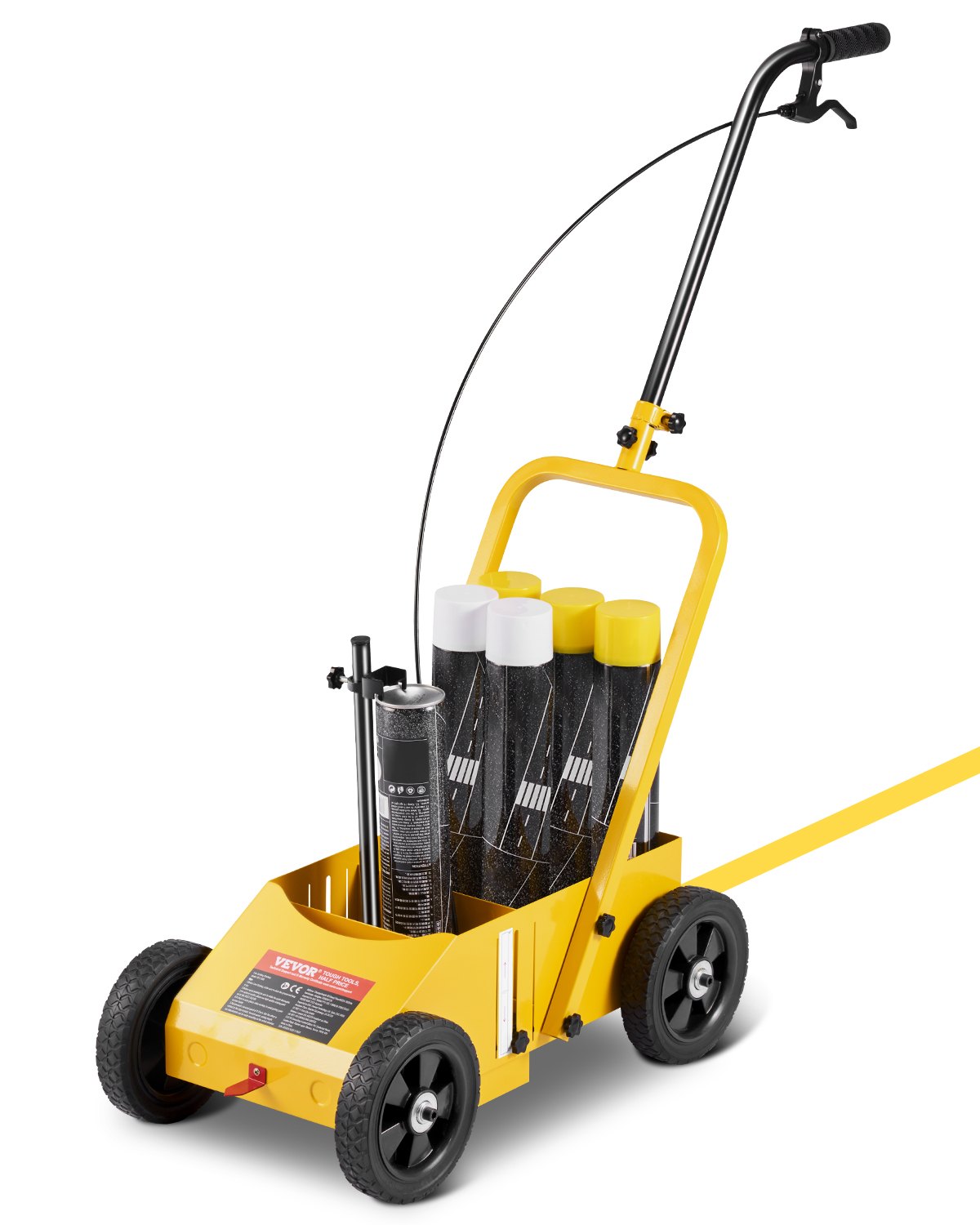 Sweiko Striping Line Marking Machine 610 x 330 x 900 mm Striping Machine Yellow Sweiko Striping Line Marking Machine 610 x 330 x 900 mm Striping Machine Yellow