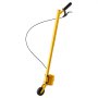 VEVOR Striping Line Painting Wand Heavy-Duty Wheel Marking Paint Wand, For Ground Marking, Parking Lot and Field, Lightweight and Easy to Push, Compatible with Inverted Striping Paint, Yellow