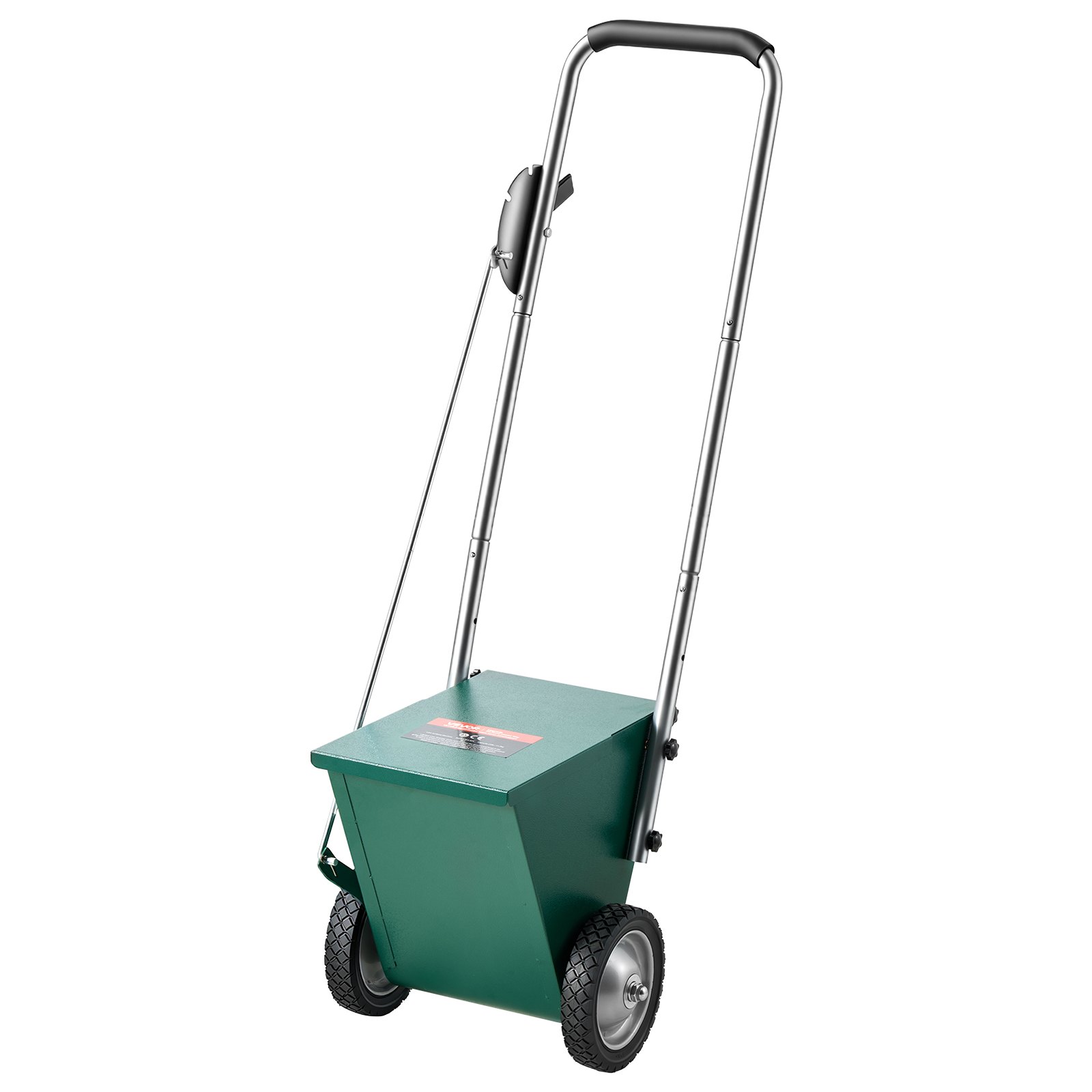 VEVOR Steel Dry Line Marker 11.3kg Powder Capacity Field Dry Line Chalker, For Small Fields, 50-100 mm Adjustable Line Width, with 2 Heavy-Duty Wheels, Clear and Even Marking, Easy One-Person Pushing