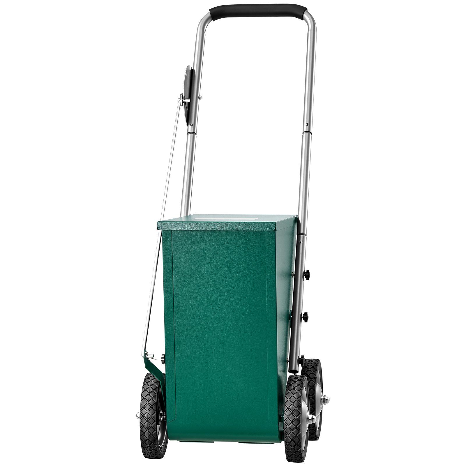 VEVOR Steel Dry Line Marker 22.7kg Powder Capacity Field Dry Line Chalker, For Standard Fields, 50-100 mm Adjustable Line Width, with 4 Heavy-Duty Wheels, Clear Even Marking, Easy One-Person Pushing