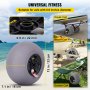 VEVOR plážové balónové kolesá, 13" náhradné pieskové pneumatiky, TPU pneumatiky pre kajak, kanoe a buggy s bezplatnou vzduchovou pumpou, 2 balenie