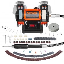 VEVOR Jewelry Polisher Buffer Bench Grinder Polishing Machine