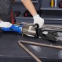 VEVOR Electric Hydraulic Rebar Bender, 1500W Portable Rebar Bending Machine, Bending up to 3/4 Inch #6 (6-20mm) within 4 Seconds, High Power Steel Rebar Bender w/ Tool Case Oil Can,Black Blue RN-22