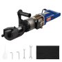VEVOR Electric Hydraulic Rebar Bender, 1500W Portable Rebar Bending Machine, Bending up to 3/4 Inch #6 (6-20mm) within 4 Seconds, High Power Steel Rebar Bender w/ Tool Case Oil Can,Black Blue RN-22