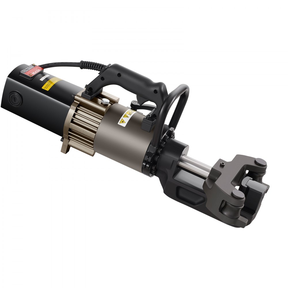 VEVOR Electric Hydraulic Rebar Bender, 2000W Portable Rebar Bending Machine, Bending up to 1.26 Inch (20-32mm) within 5 Seconds, High Power Steel Rebar Bender w/ Tool Case Oil Can,Black NRB-32