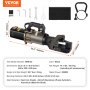 VEVOR Electric Hydraulic Rebar Bender, 2000W Portable Rebar Bending Machine, Bending up to 1.26 Inch (20-32mm) within 5 Seconds, High Power Steel Rebar Bender w/ Tool Case Oil Can,Black NRB-32