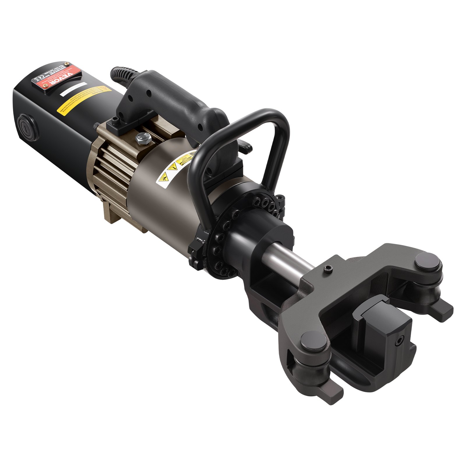 VEVOR Electric Hydraulic Rebar Bender, 2000W Portable Rebar Bending Machine, Bending up to 1.26 Inch (20-32mm) within 5 Seconds, High Power Steel Rebar Bender w/ Tool Case Oil Can,Black NRB-32