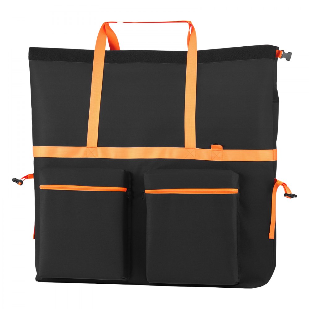 VEVOR Solar Panel Storage Bag for 5 x 300W Foldable Solar Panels, Waterproof Faraday + Nylon Solar Panel Carrying Bag with Signal Blocking, Lightweight Portable for Outdoor Camping, RV Travel