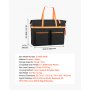 VEVOR Solar Panel Storage Bag for 5 x 300W Foldable Solar Panels, Waterproof Faraday + Nylon Solar Panel Carrying Bag with Signal Blocking, Lightweight Portable for Outdoor Camping, RV Travel