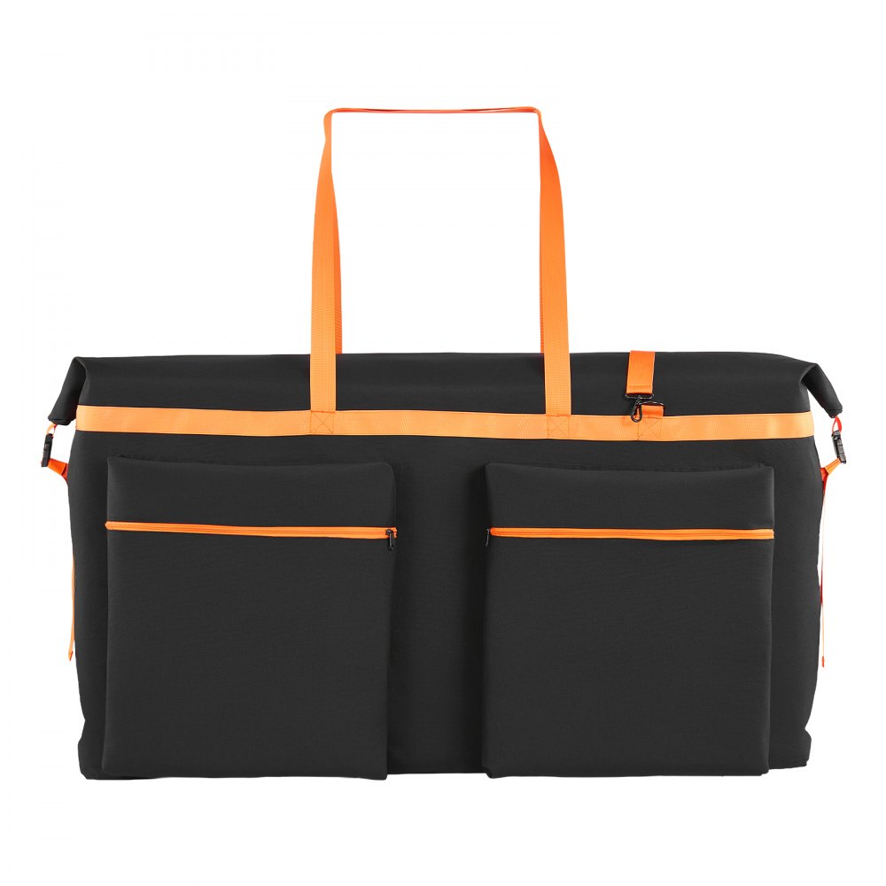VEVOR Solar Panel Storage Bag for 2 x 400W Foldable Solar Panels, Waterproof Faraday + Nylon Solar Panel Carrying Bag with Signal Blocking, Lightweight Portable for Outdoor Camping, RV Travel