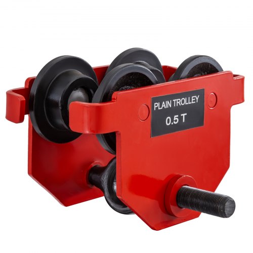 Heavy Duty Manual 0.5T Capacity Push Beam Trolley