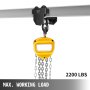 1 Ton Push Beam Track Roller Trolley Crane Lift Garage Hoist Dual Wheels