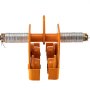 VEVOR Push Beam Trolley I-Beam Trolley 4400LBS Hoist Winch Crane Lift Adjustable