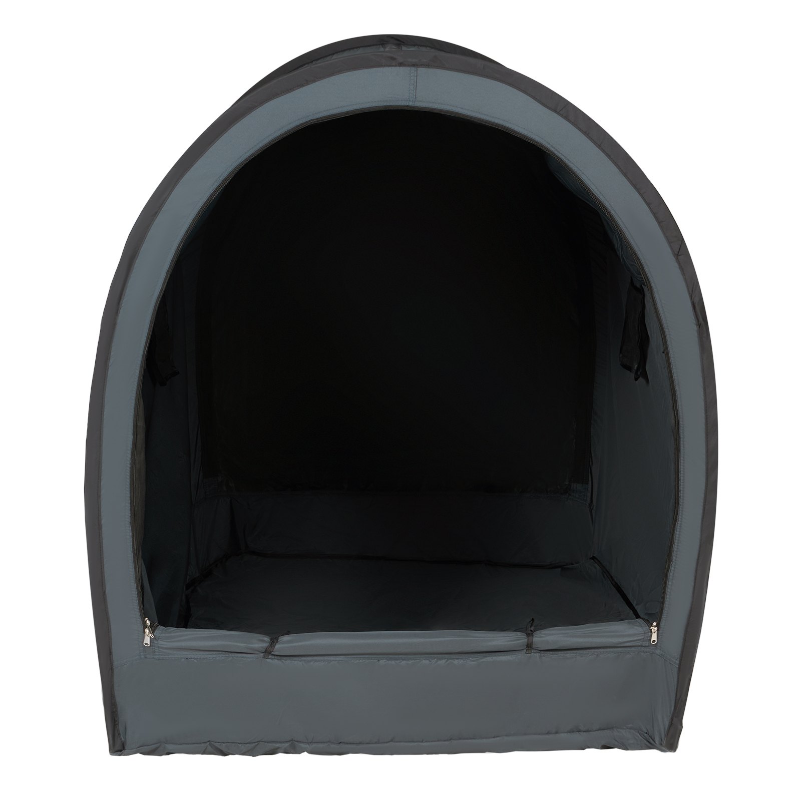 VEVOR 4 Doors Bed Tent Breathable Tent Light Blackout with 0.28 in Fiber Poles 190x99x119cm