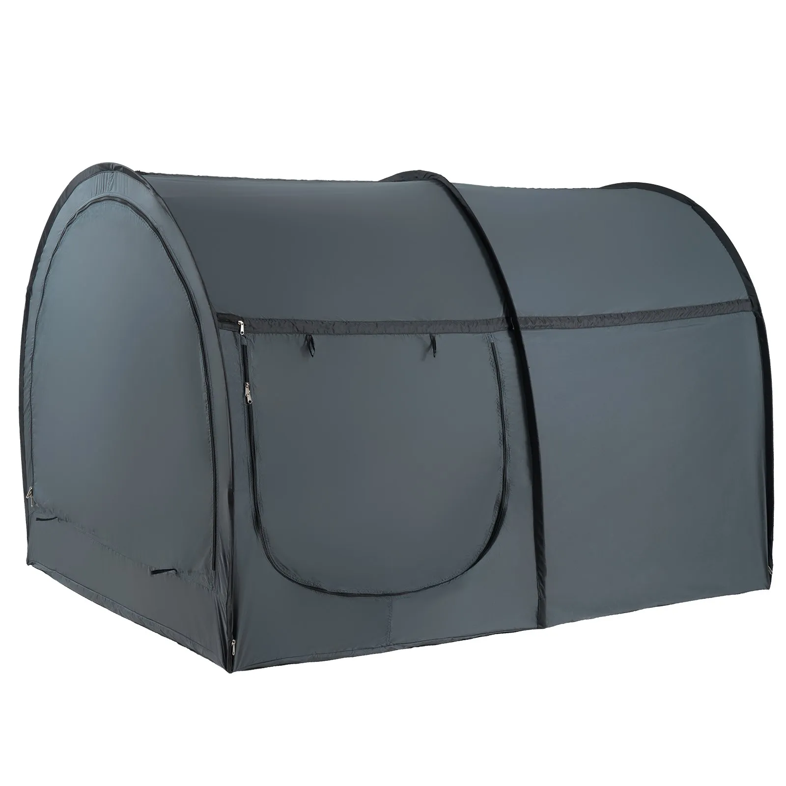 VEVOR 4 Doors Bed Tent Breathable Tent Light Blackout with 0.28 in Fiber Poles