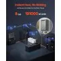 Gas Tankless Water Heater 8Gal 191000 BTU Smart Temp Control