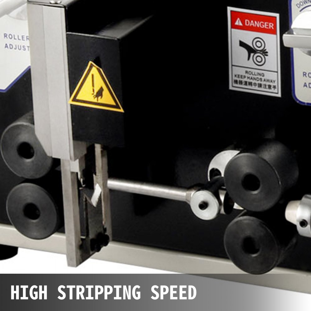 VEVOR SWT508-E Computer Wire Cutting Stripping Peeling Machine 0.1-8 mm² Automatic Wire Cutter Stripper 1-9999 mm Cutting Length Wire Stripping Machine