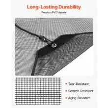 32x32 inch Air Conditioner Cover Mesh Defender Tear-Resistant for Outdoor