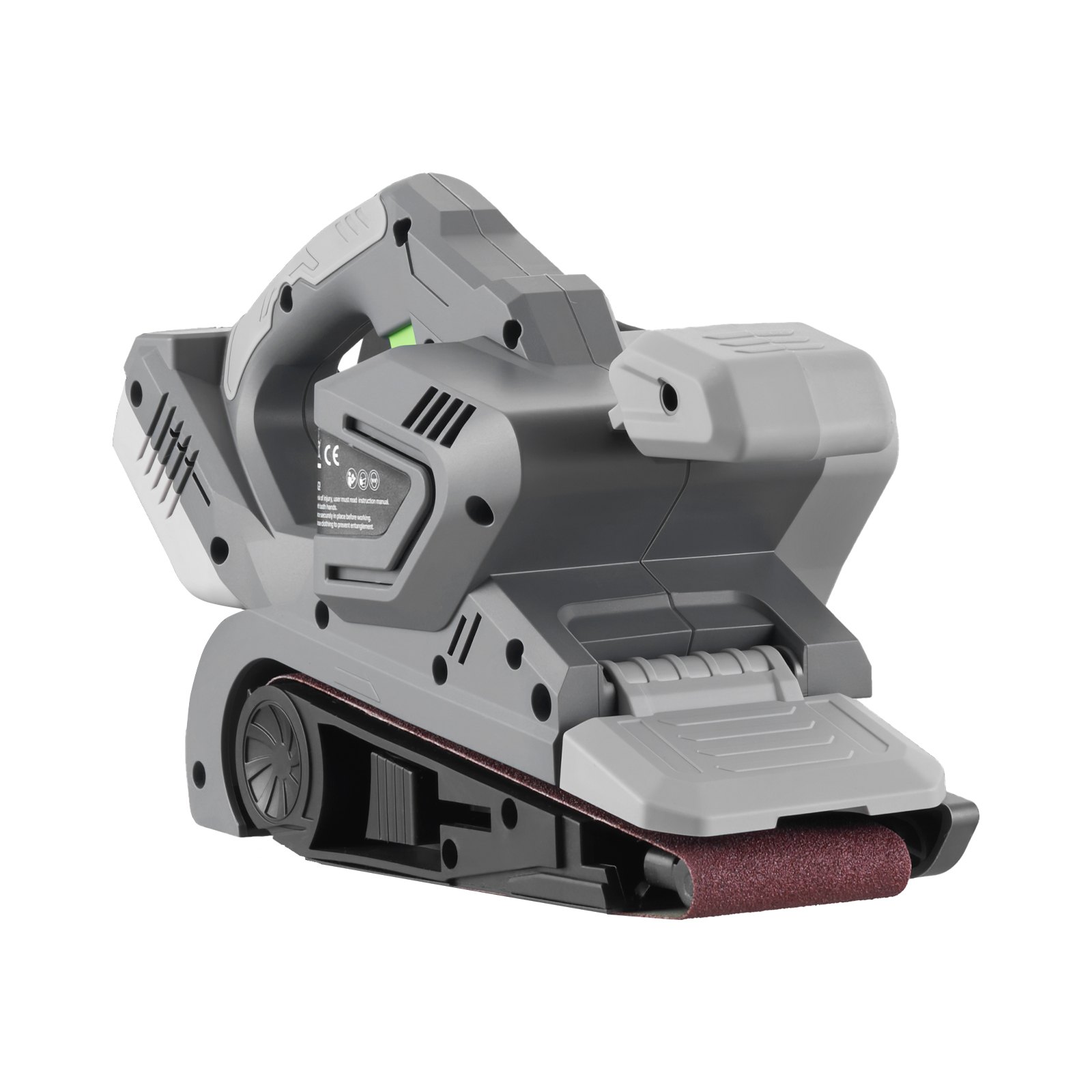 VEVOR 20V Max Cordless Belt Sander, 3" x 21" Belt Sander for Woodworking, 6 Variable Speeds Sanding Machine with 10PCS Sanding Belts, 2 Dust Bags & Vacuum Adapter (Battery NOT Included)