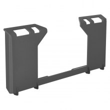 VEVOR 1/2 in Skid Steer Mount Plate, Universal Quick Attach Mount Plate, Cut Out Design, Easy to Bolt, 6000lbs Capacity, Heavy Duty Loader Plates Compatible with Kubota Bobcat Skid Steers & Tractors