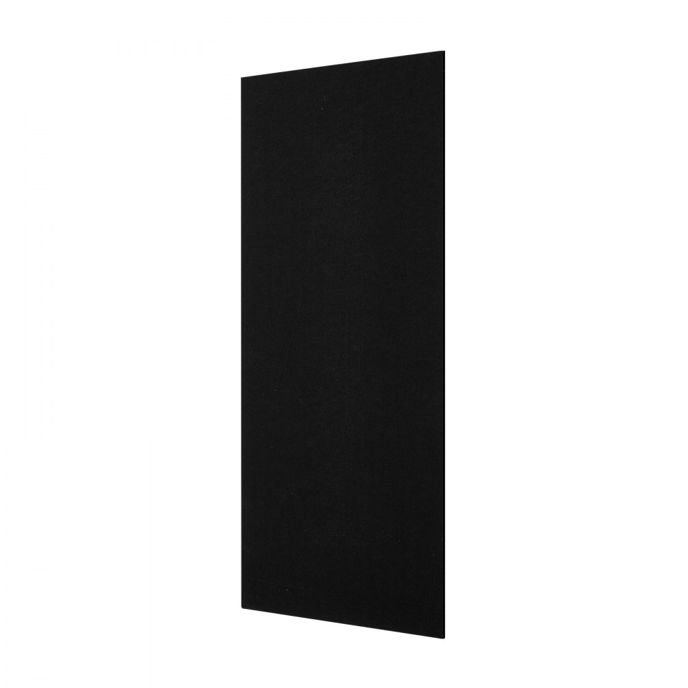 VEVOR Wood Wall Panels, 1200 x 600 mm, Acoustic Slat Panels, Black Gray, Sound Absorbing for Living Rooms, Bedrooms, Offices, and Studios, Interior Wall Decor, PET Construction, Screw Kit, 8-Pack
