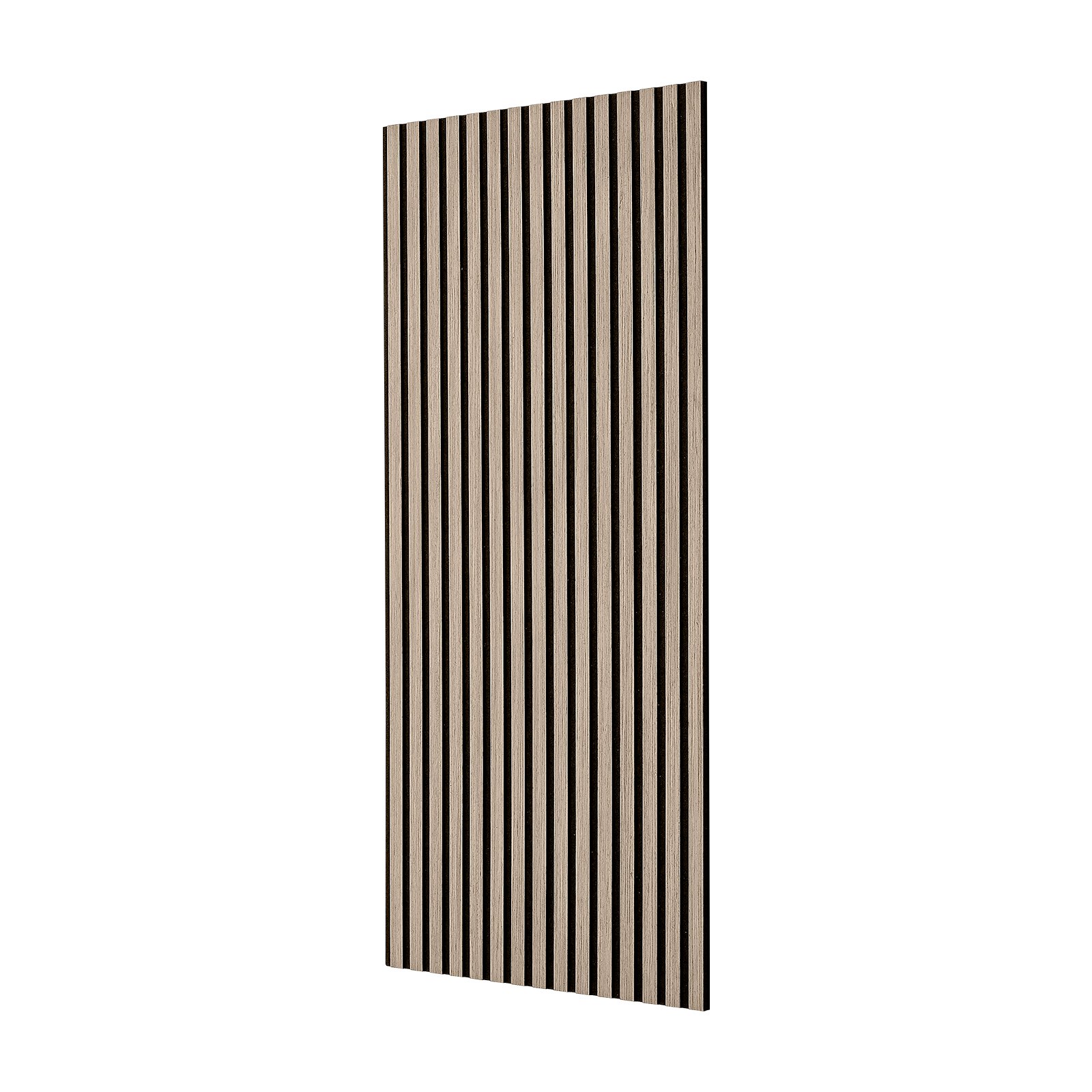 VEVOR Wood Wall Panels, 1200 x 600 mm, Walnut Acoustic Slat Panels, Sound Absorbing for Living Rooms, Bedrooms, Offices, and Studios, Interior Wall Decor, PET Construction, Screw Kit, 8-Pack