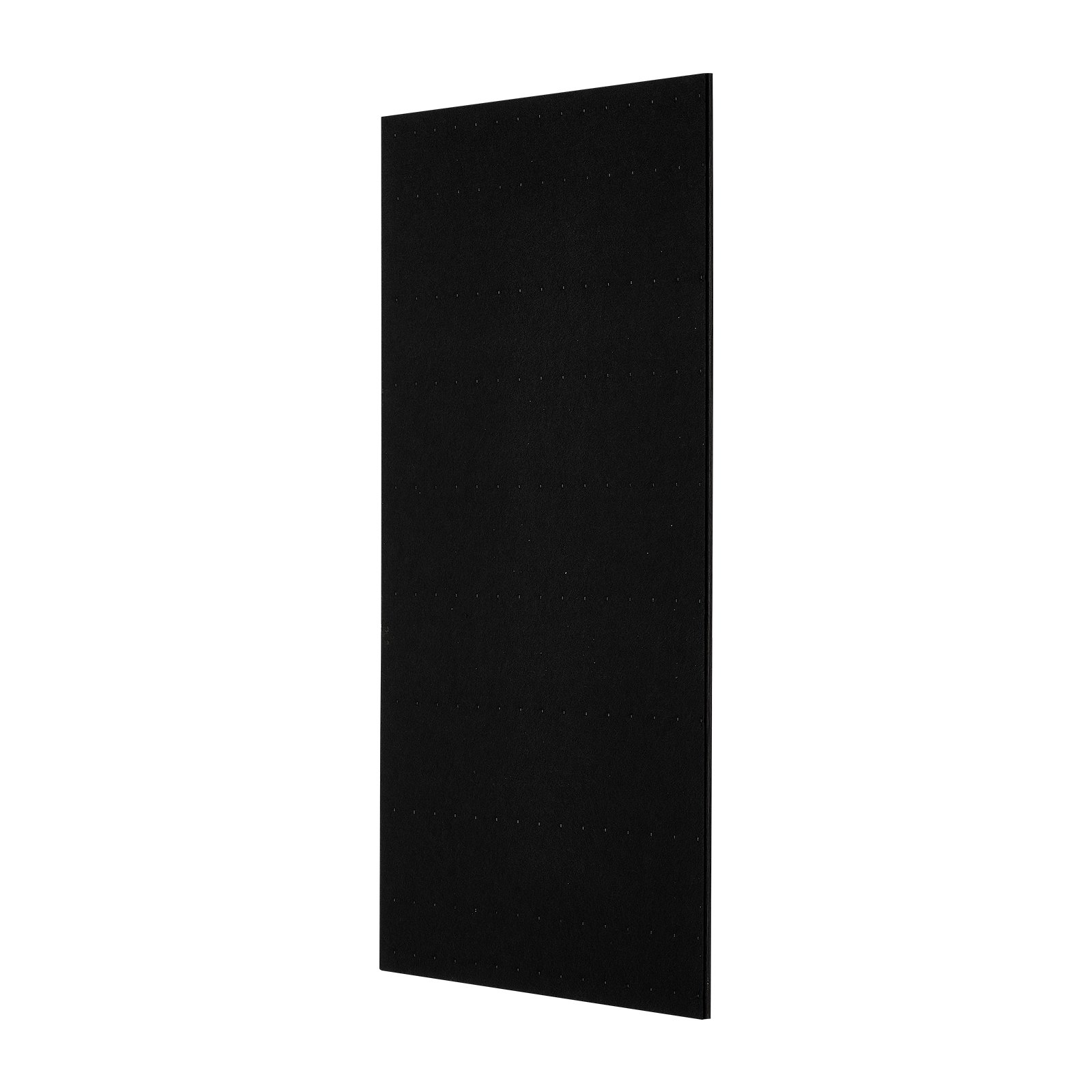 VEVOR Wood Wall Panels, 1200 x 600 mm, Acoustic Slat Panels, Black Oak, Sound Absorbing for Living Rooms, Bedrooms, Offices, Studios, Interior Wall Decor, MDF & PET Construction, Screw Kit, 6-Pack